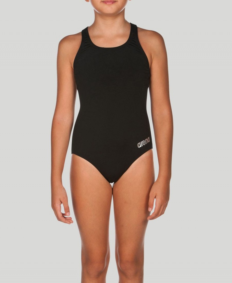 Arena Madison Youth Swim Pro Back Badeanzug Schwarz | SAM04B-114