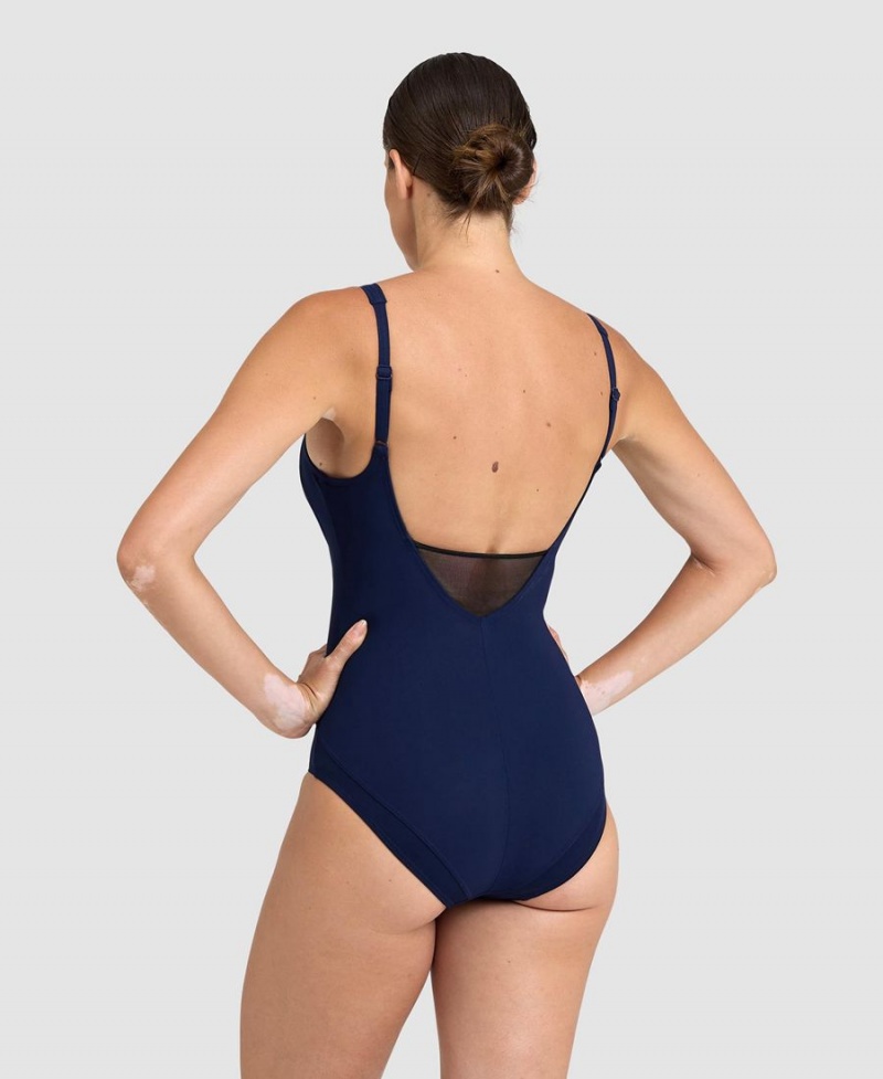 Arena Manuela BodyLift U Back Badeanzug Navy | IKU10Q-248