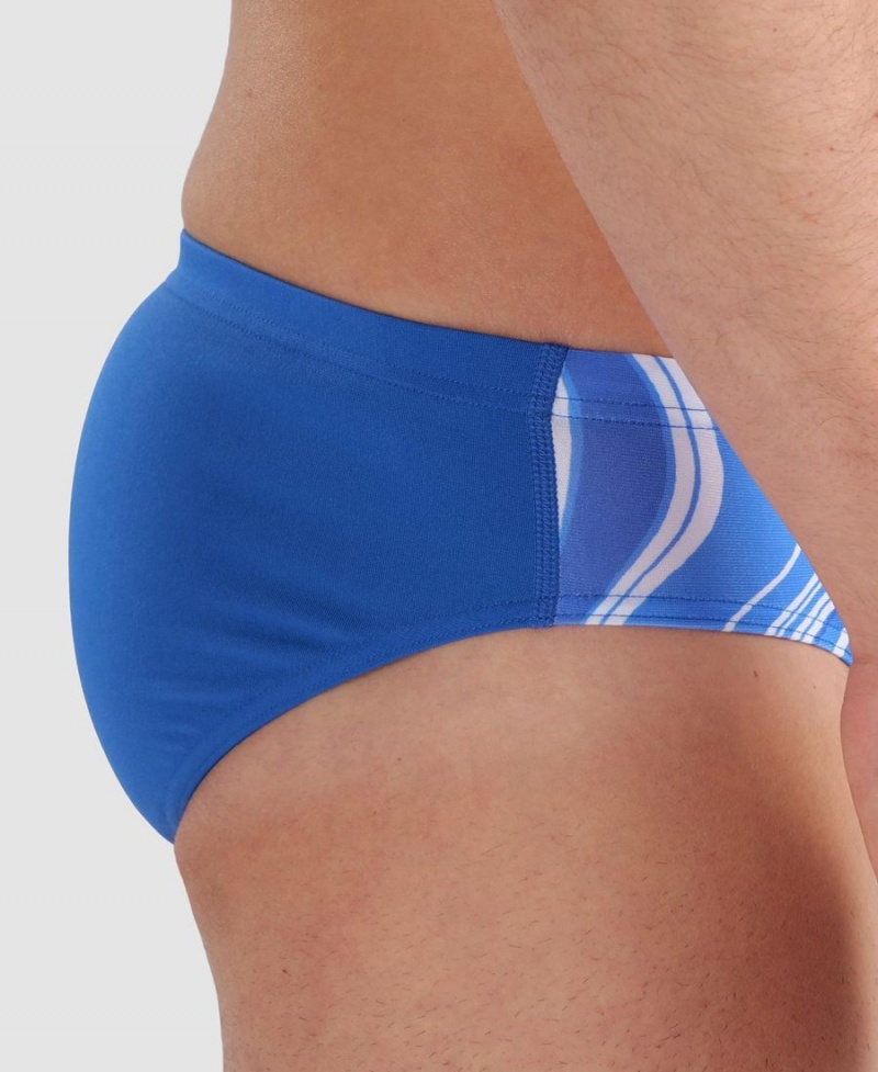 Arena Marbled Schwimmhose Blau Mehrfarbig | LSO00X-709