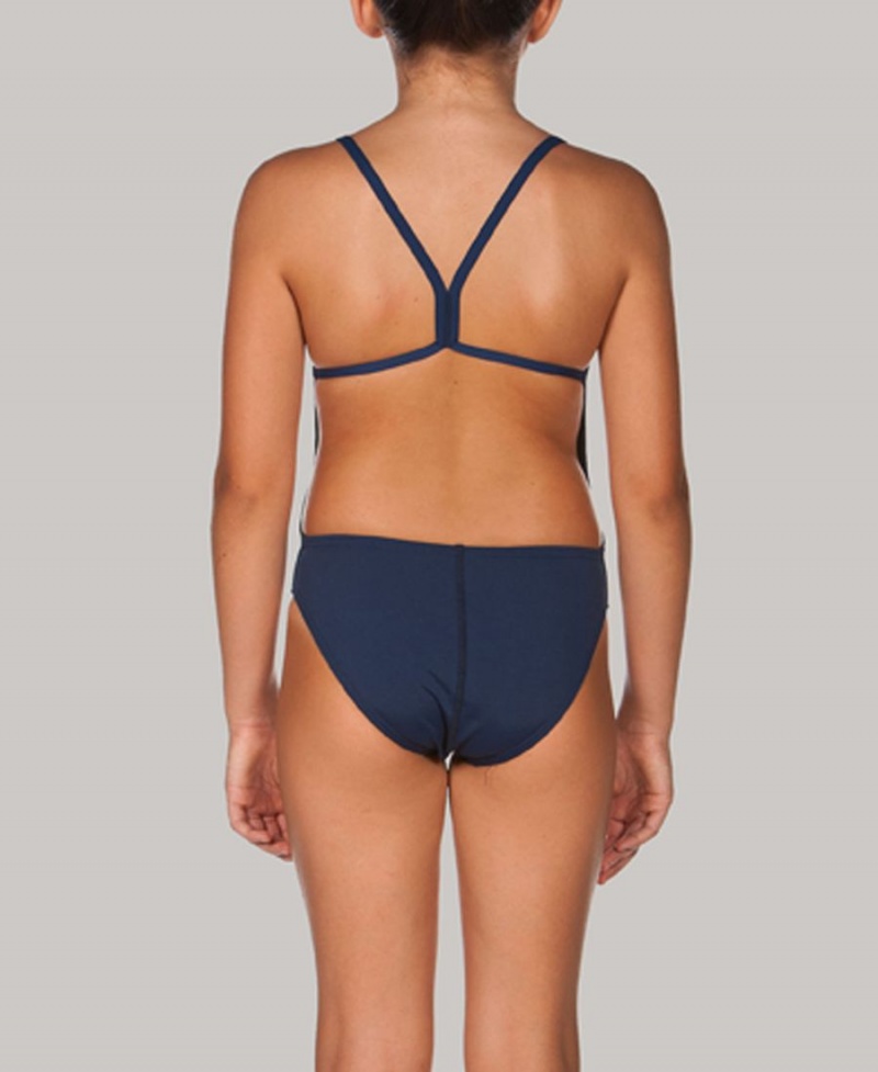 Arena Mast Youth Light Tech Back Badeanzug Navy | RZU72K-866