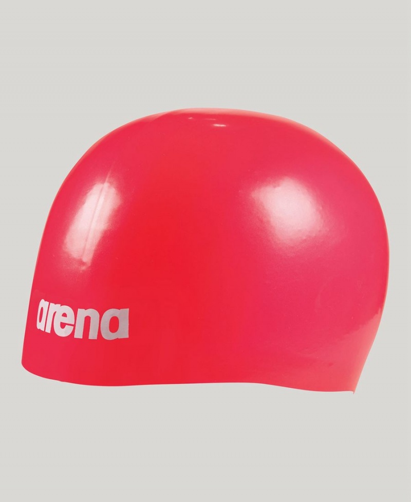 Arena Moulded Pro II Badekappe Rot | QXV87X-379