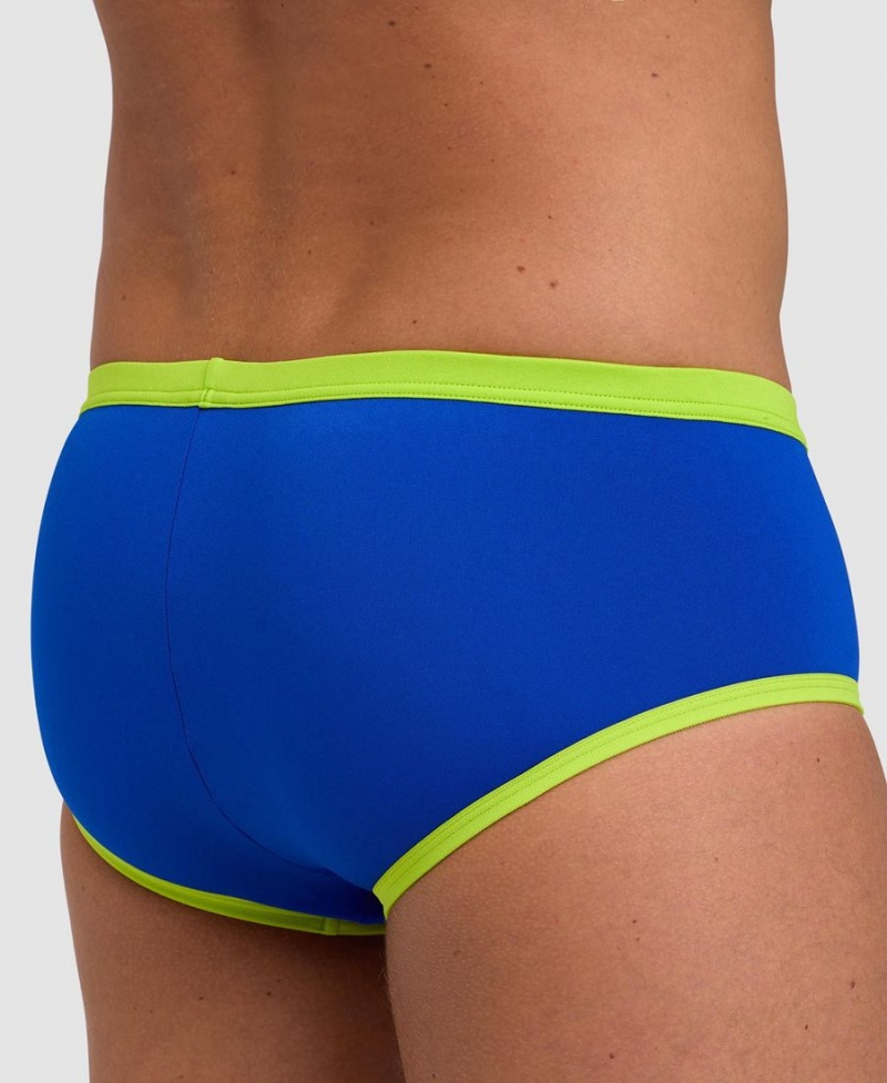 Arena One Big Logo Schwimmhose Blau Grün | DPV99Z-589