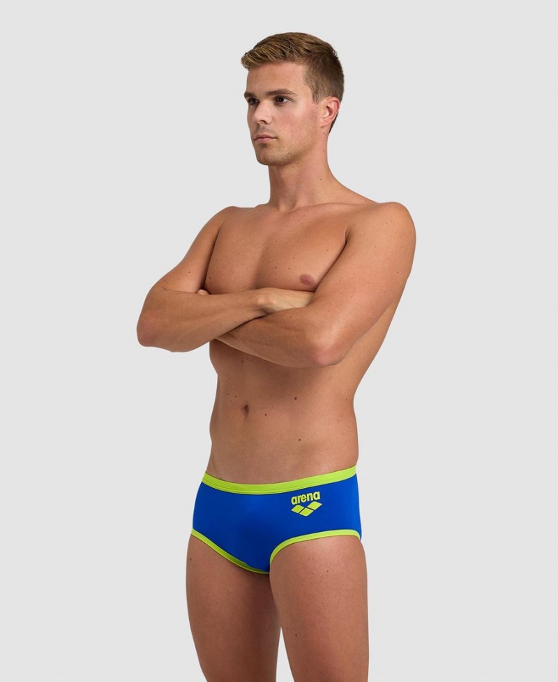 Arena One Big Logo Schwimmhose Blau Grün | DPV99Z-589