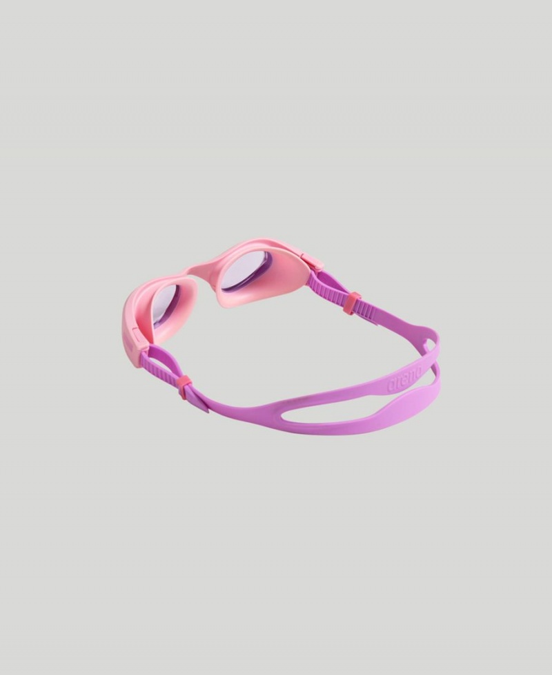 Arena One Youth Schwimmbrille Lila Rosa | EIW50R-585