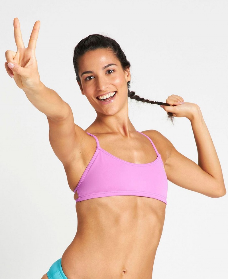 Arena Play Bandeau Bikinioberteil Lila | KYL14N-245