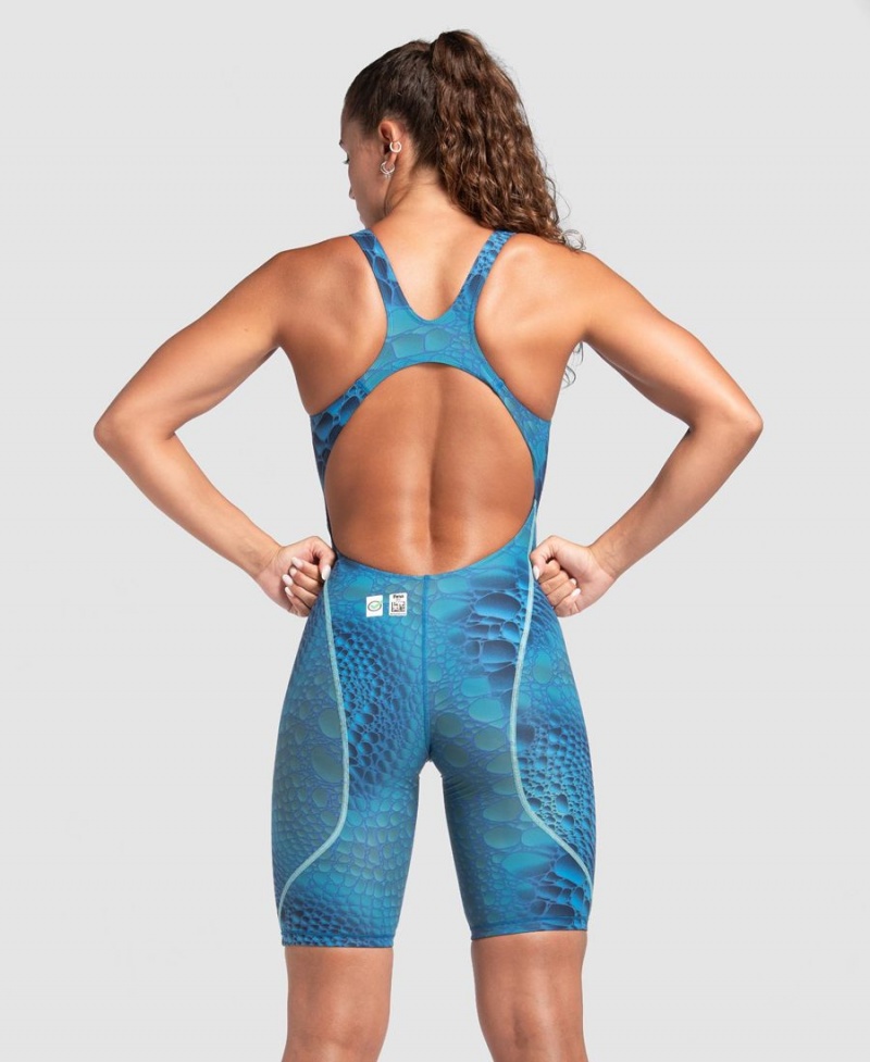 Arena Powerskin ST Next Limited Edition Open Back Wettkampfanzug Blau Mehrfarbig | XGB44H-019