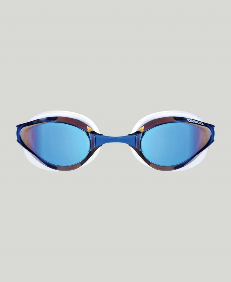 Arena Python Mirror Schwimmbrille Blau Weiß | SBG95X-296