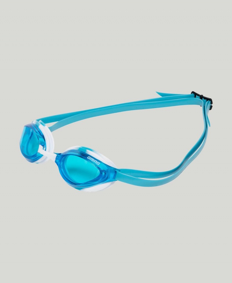 Arena Python Schwimmbrille Blau Weiß | KVH46T-778