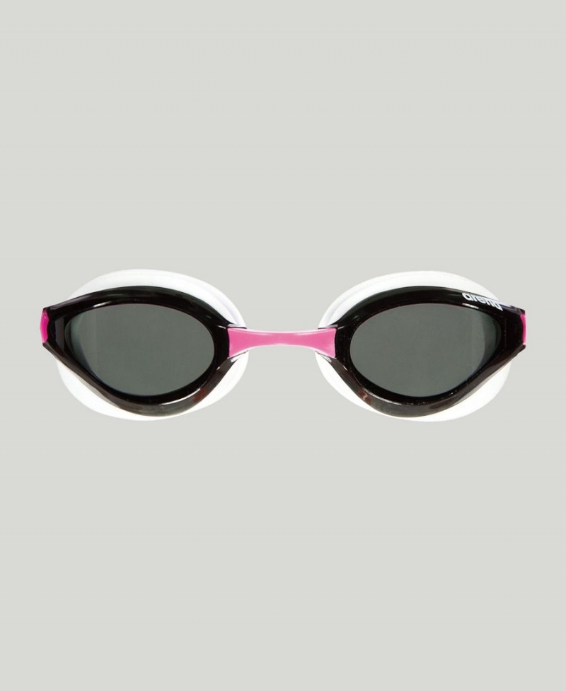 Arena Python Schwimmbrille Weiß Rosa | SLD21H-693