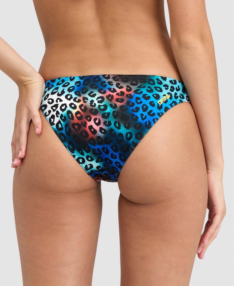 Arena Real Bikinihose Blau Mehrfarbig | KAS29S-143