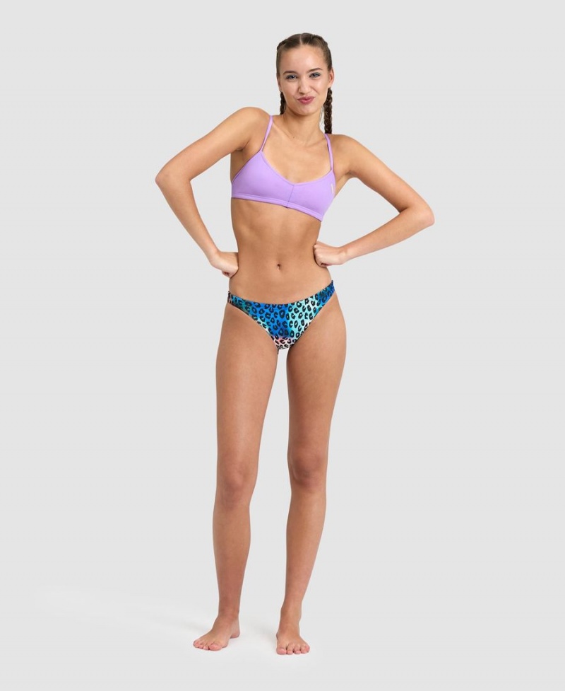 Arena Real Bikinihose Blau Mehrfarbig | KAS29S-143