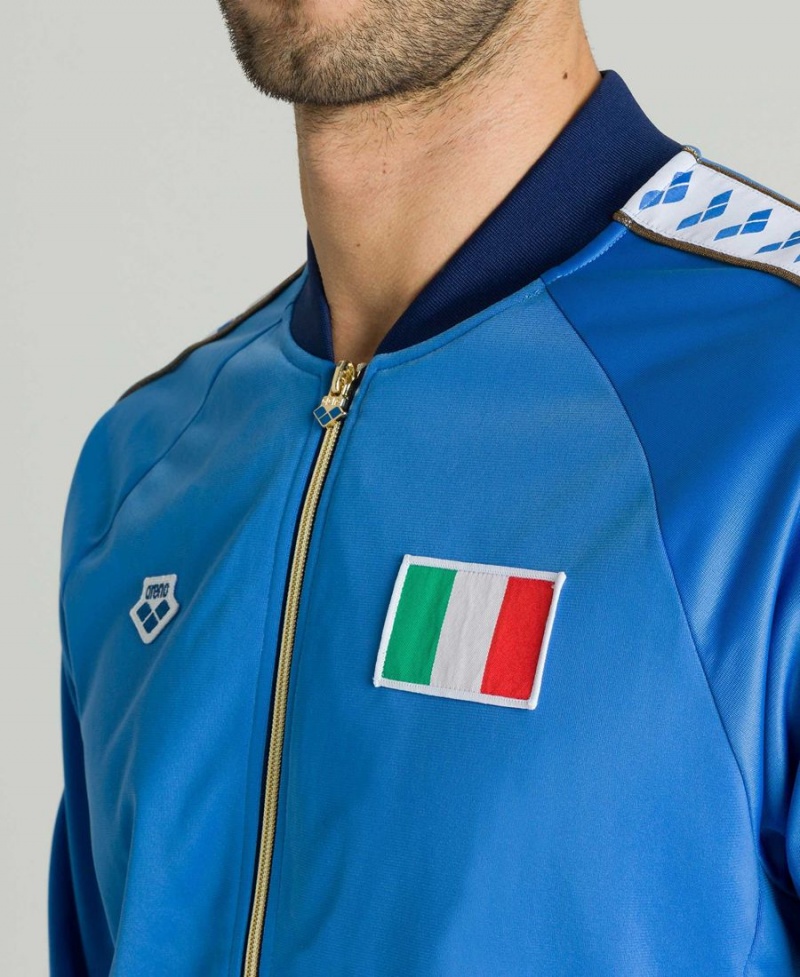 Arena Relax IV Nations Team Jacke Blau | KHZ46O-525