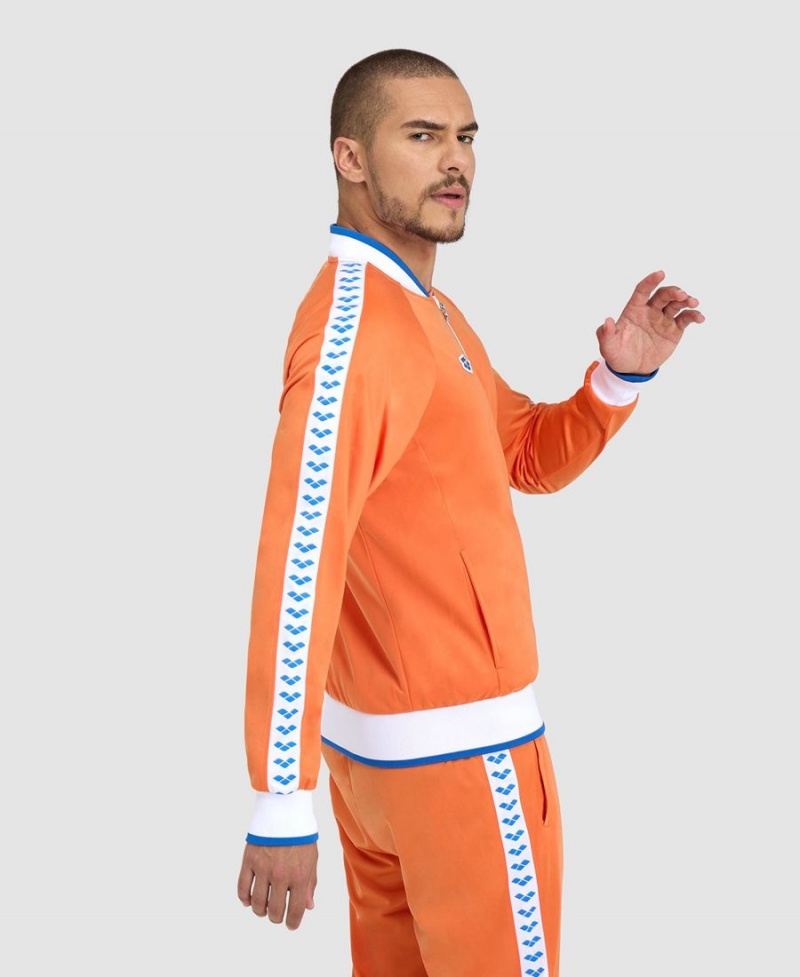 Arena Relax IV Team Full-Zip Jacke Orange Weiß | LGM53K-108