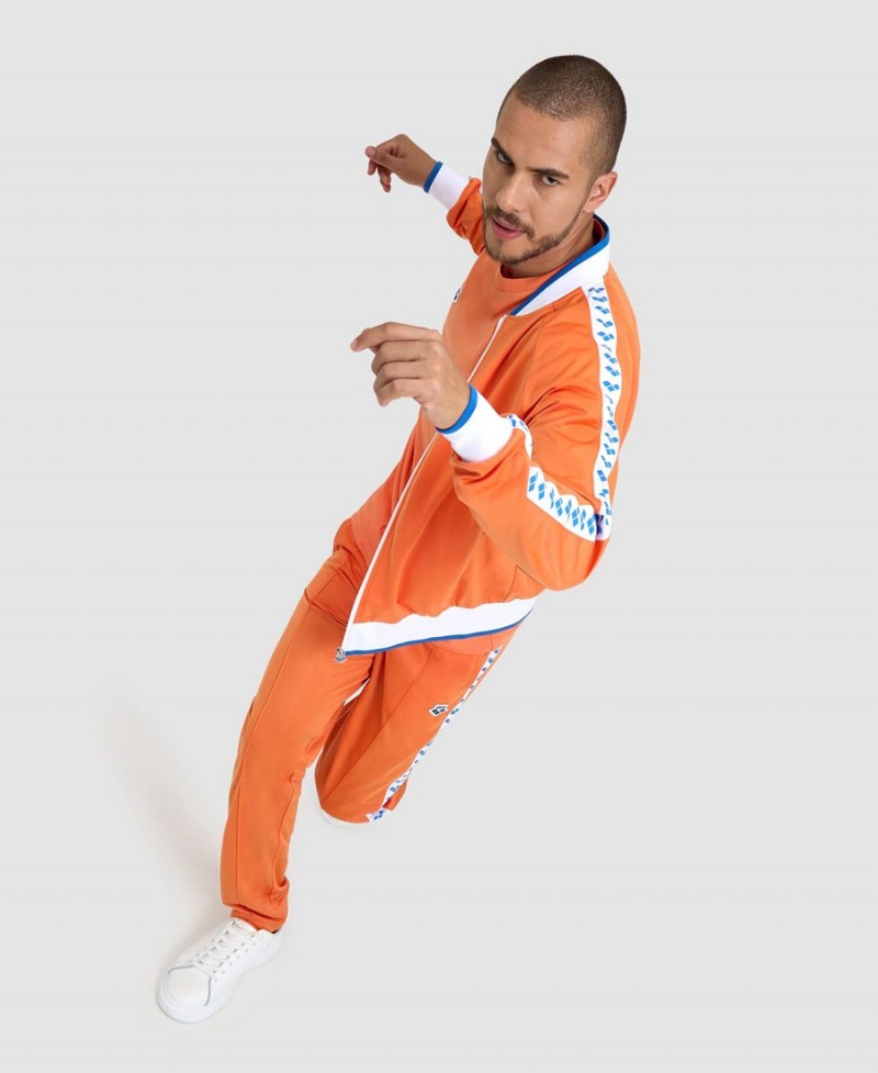 Arena Relax IV Team Full-Zip Jacke Orange Weiß | LGM53K-108