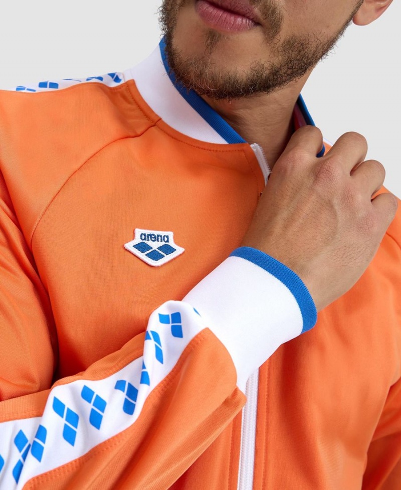 Arena Relax IV Team Full-Zip Jacke Orange Weiß | LGM53K-108