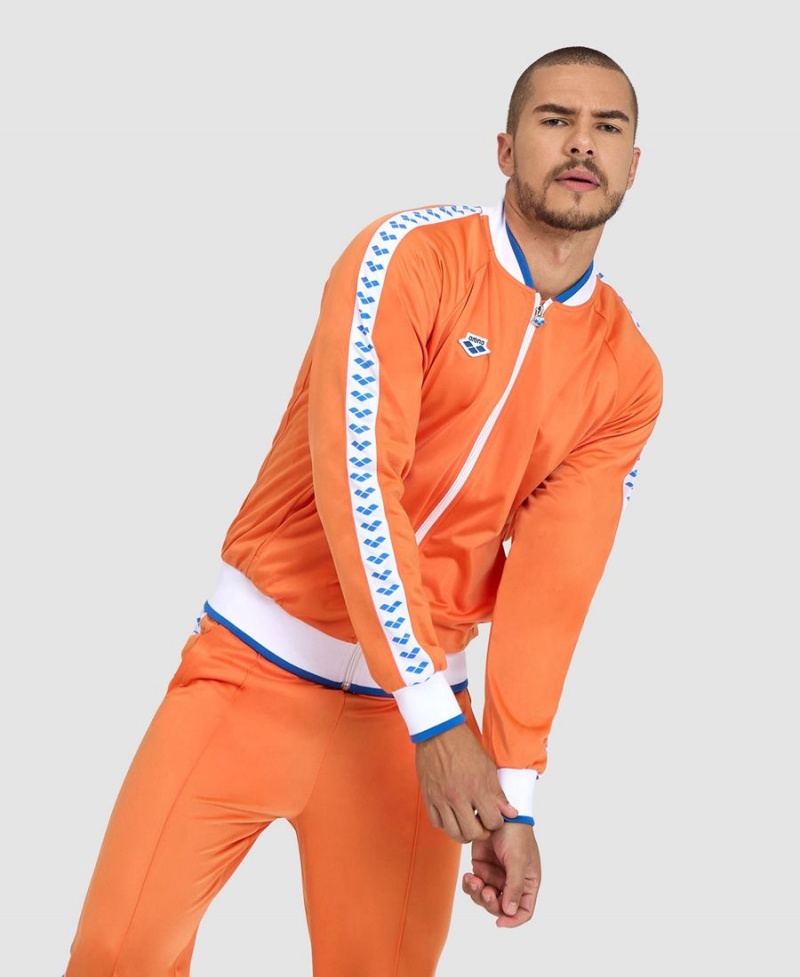 Arena Relax IV Team Full-Zip Jacke Orange Weiß | LGM53K-108