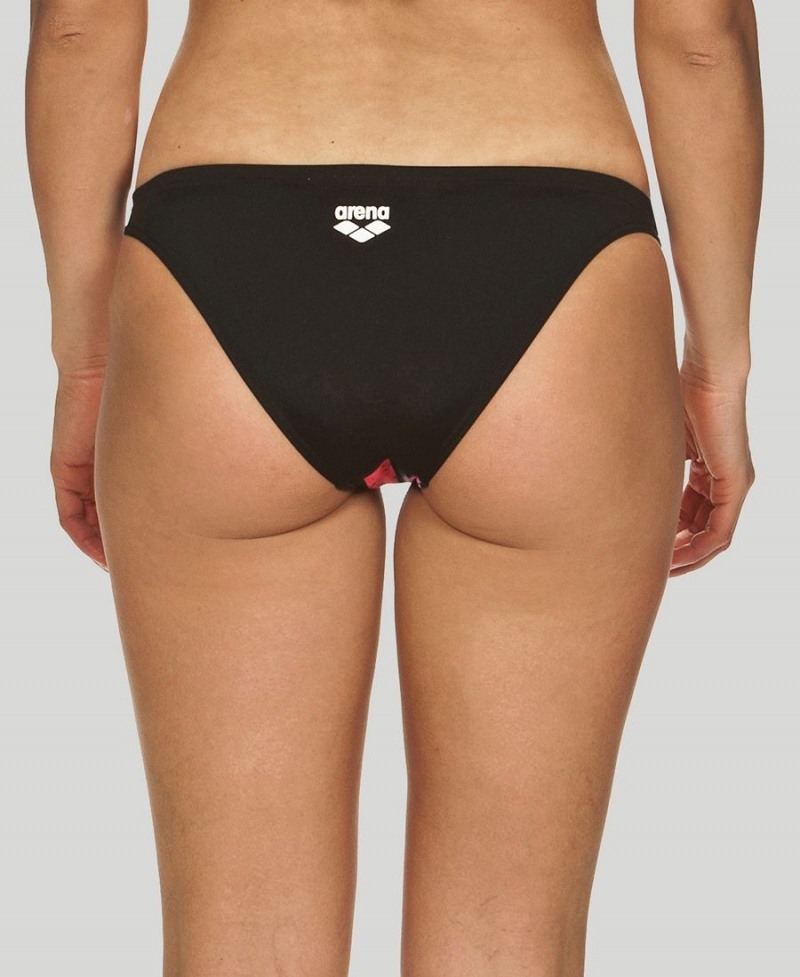 Arena Riviera Bikinihose Schwarz Mehrfarbig | SXB39N-407