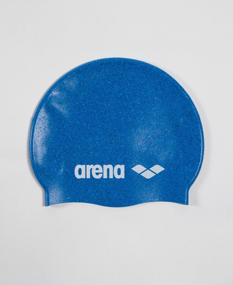 Arena Silikon Jr Badekappe Blau | TKO05A-989