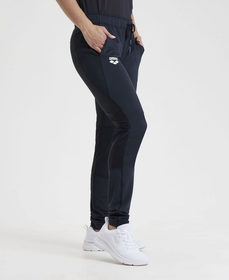 Arena Spacer Panel Leggings Schwarz | TEY95X-348