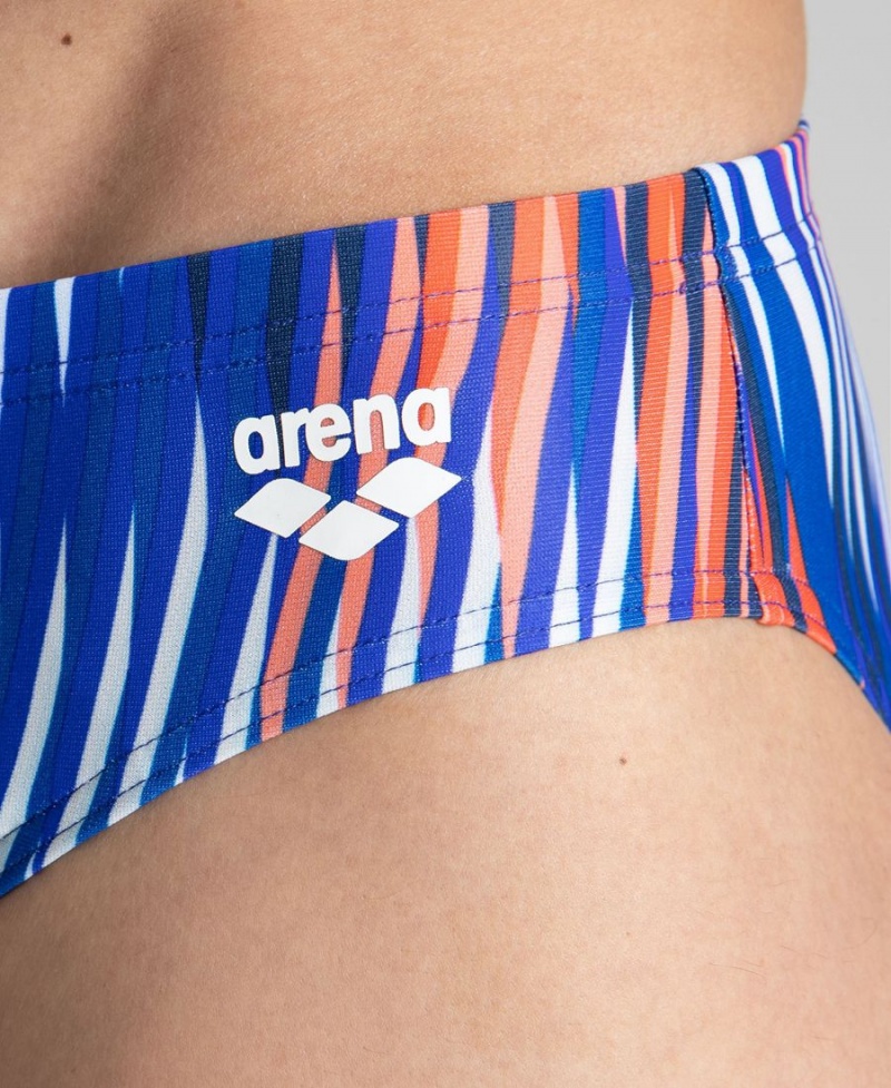 Arena Speed Stripes Schwimmhose Navy Mehrfarbig | AIV70Z-938