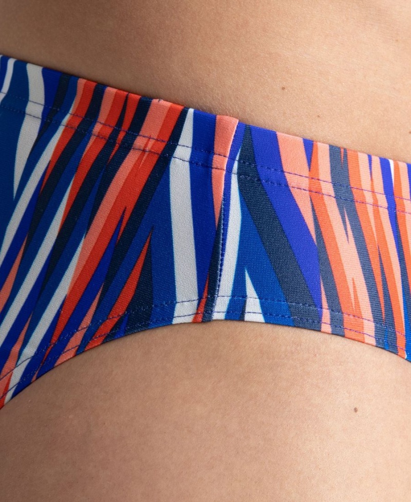 Arena Speed Stripes Schwimmhose Navy Mehrfarbig | AIV70Z-938