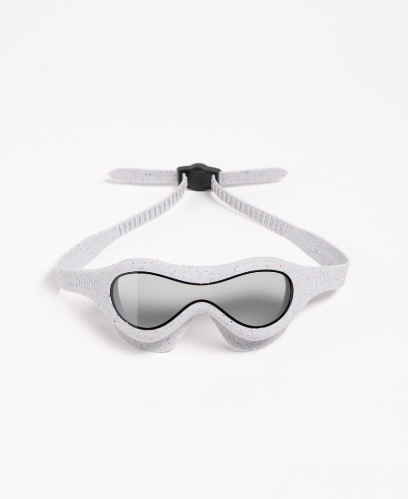 Arena Spider Kids Mask Schwimmbrille Grau | NCM25P-769