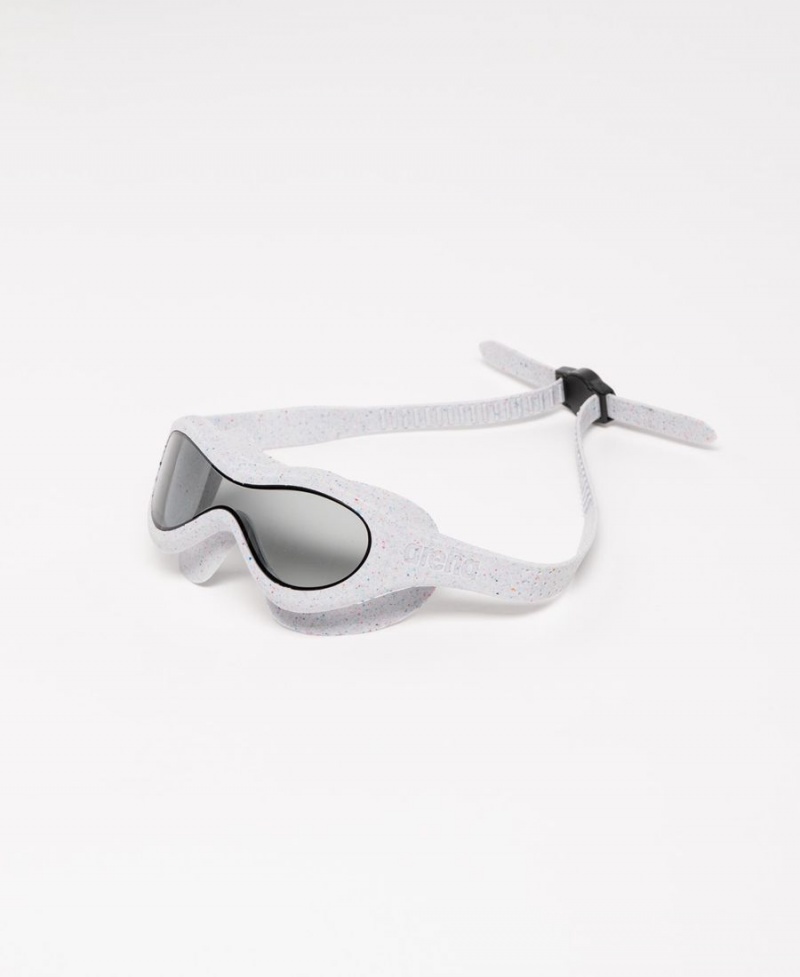 Arena Spider Kids Mask Schwimmbrille Grau | NCM25P-769