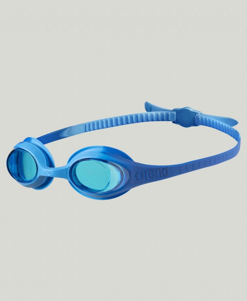 Arena Spider Kids Schwimmbrille Blau | BSO58J-379