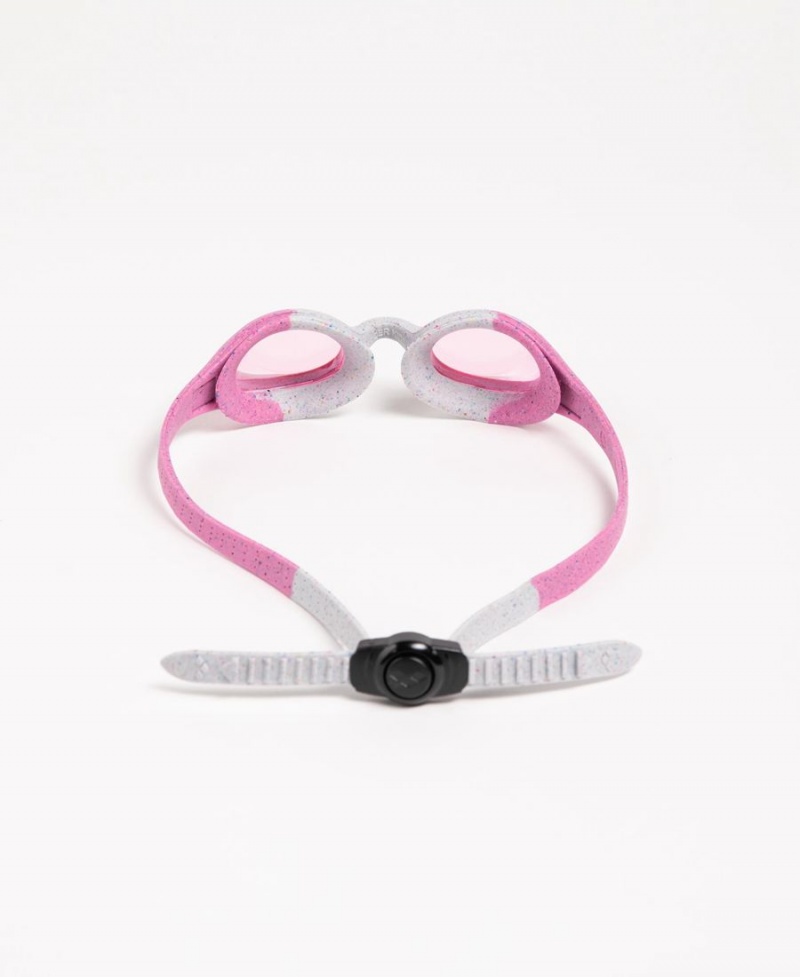 Arena Spider Kids Schwimmbrille Rosa Grau | BGC61J-607