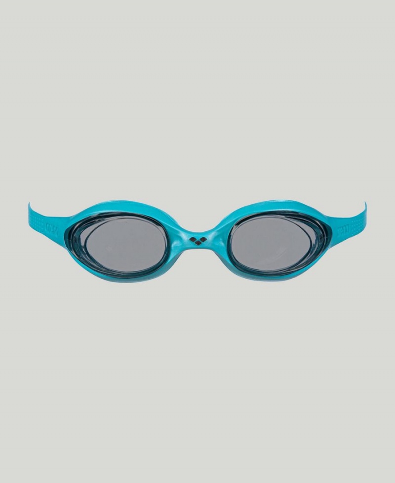 Arena Spider Schwimmbrille Grau Blau Schwarz | GDK85W-965