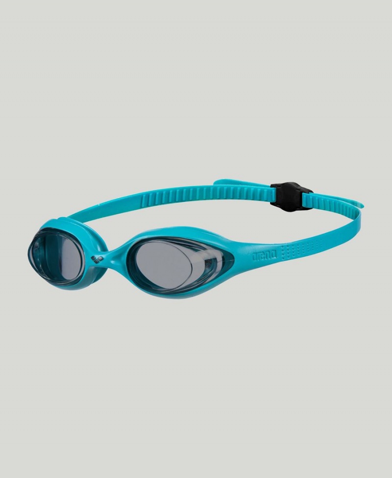 Arena Spider Schwimmbrille Grau Blau Schwarz | GDK85W-965