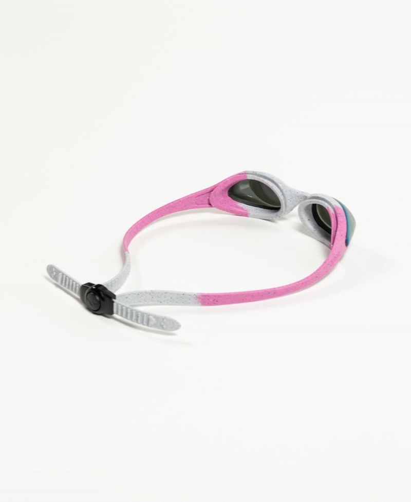 Arena Spider Youth Mirror Schwimmbrille Rosa Grau | ZSF53N-255