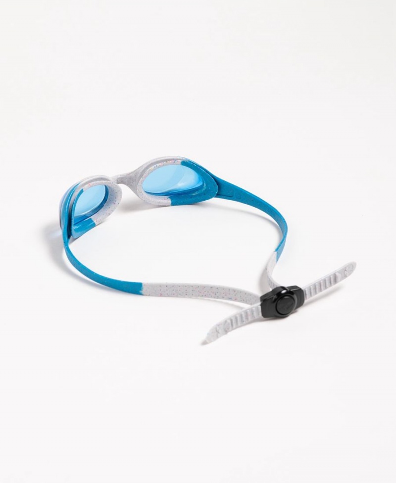 Arena Spider Youth Schwimmbrille Blau Grau | IST77M-713