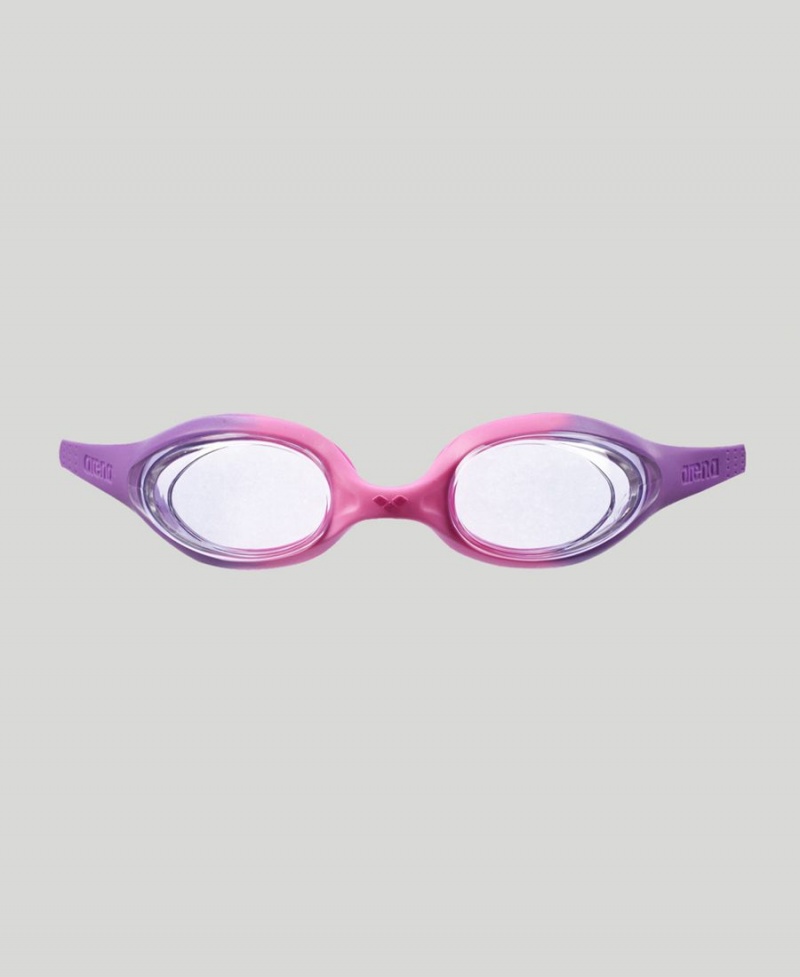 Arena Spider Youth Schwimmbrille Lila Rosa | RSE94X-070