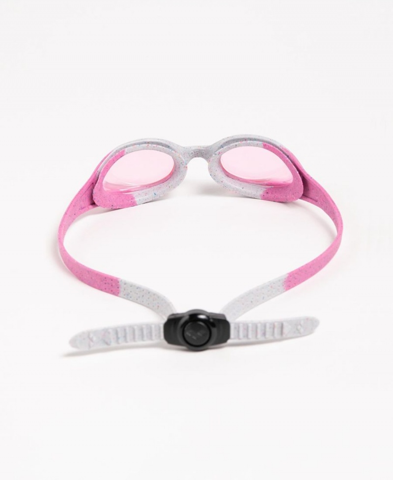 Arena Spider Youth Schwimmbrille Rosa Grau | YKP66N-023