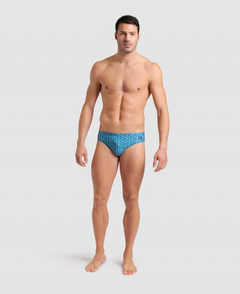 Arena Starfish Schwimmhose Türkis Mehrfarbig | LLF76O-273