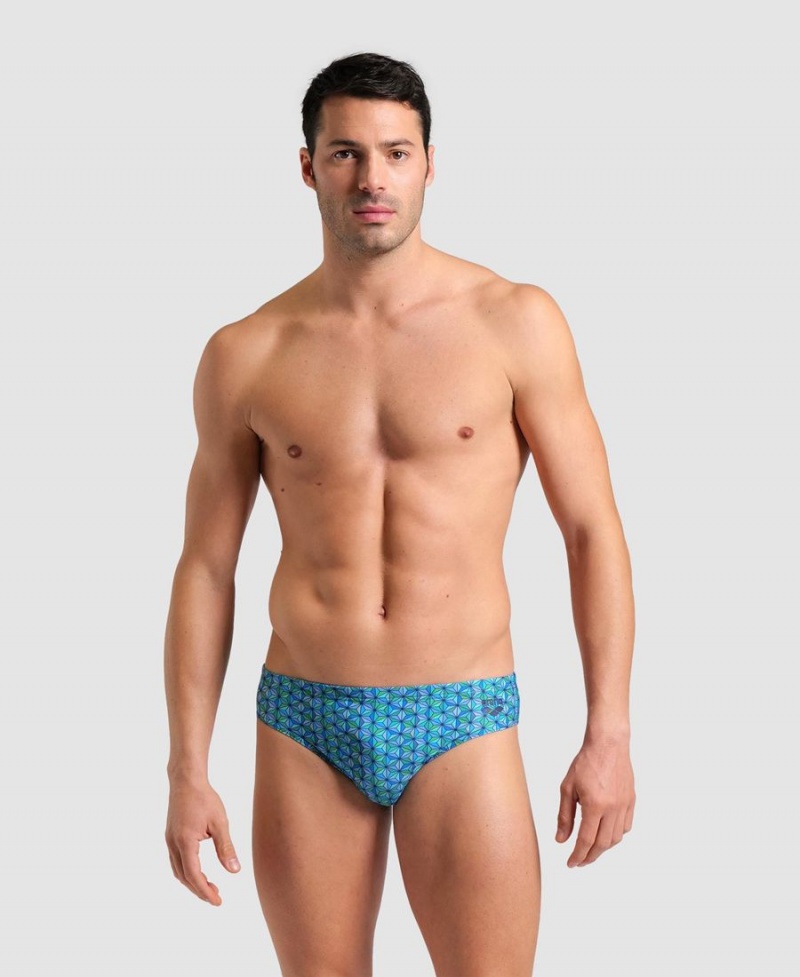 Arena Starfish Schwimmhose Türkis Mehrfarbig | LLF76O-273