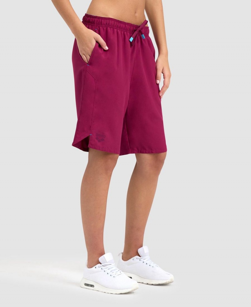 Arena Team Bermuda Kurze Hose Bordeaux | OZC25Q-772