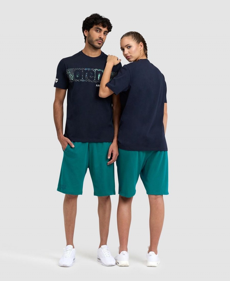 Arena Team Bermuda Solid Kurze Hose Grün | YXT16K-616