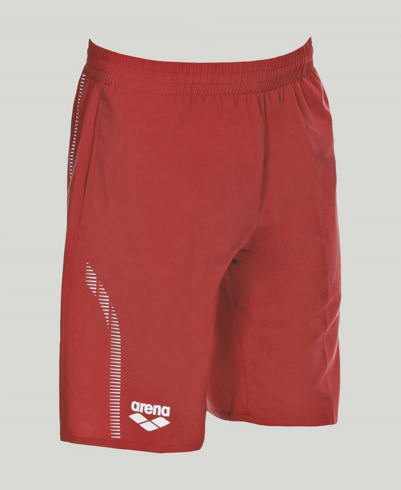 Arena Team Line Bermuda Kurze Hose Rot | TJN66N-789