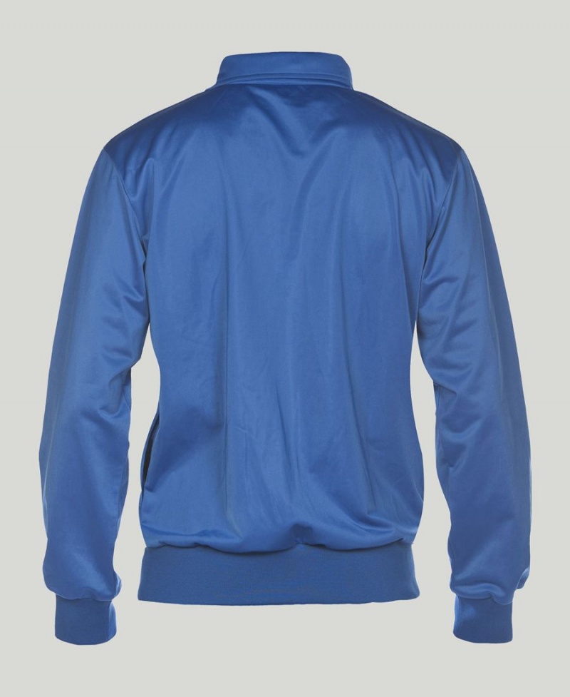 Arena Team Line Gestrickt Poly Jacke Blau | NZY59H-781