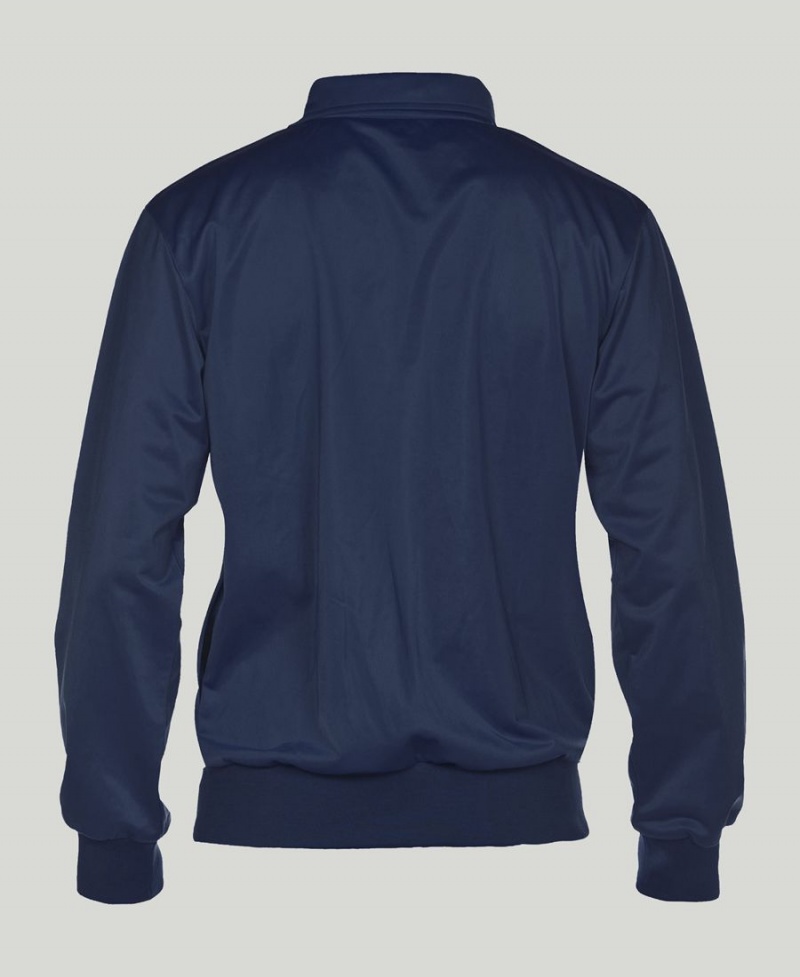 Arena Team Line Gestrickt Poly Jacke Navy | NVO26N-745