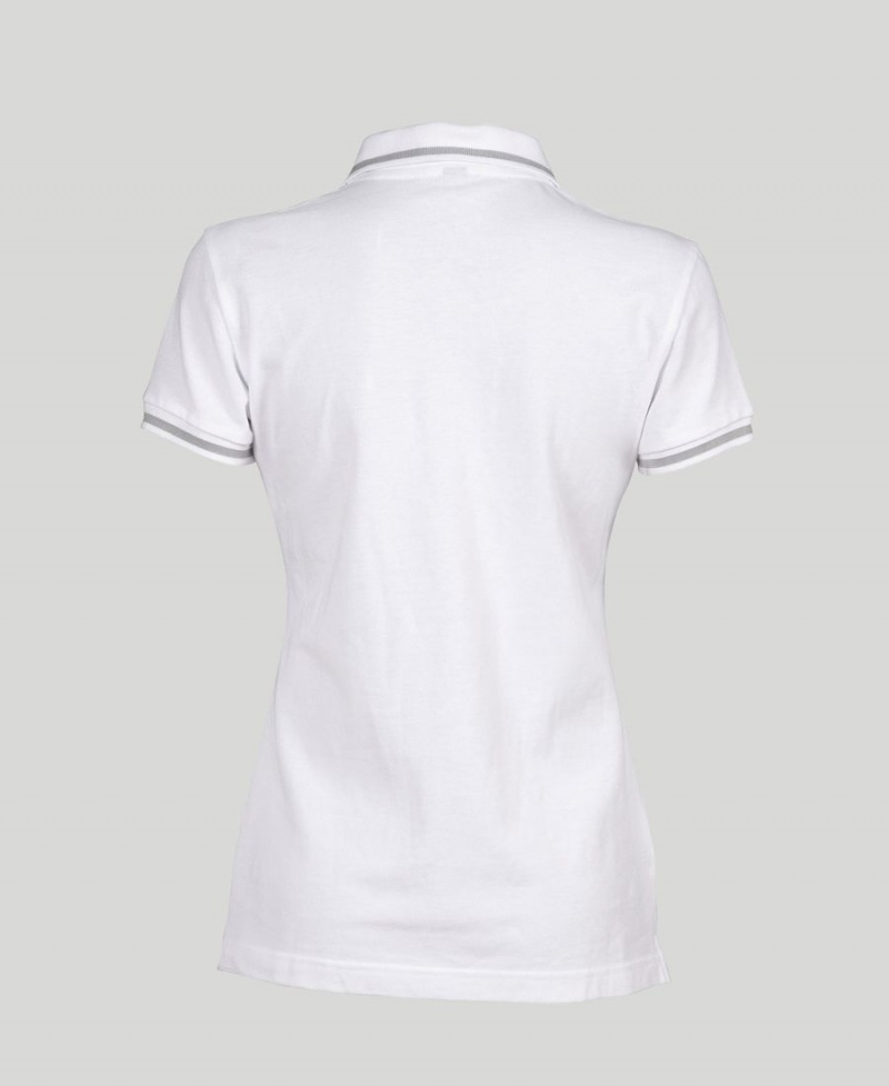 Arena Team Line Kurzes Sleeve Poloshirt Weiß | IXM89C-387