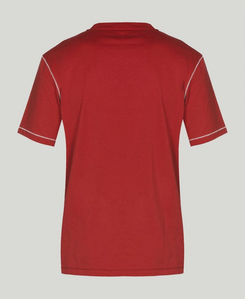 Arena Team Line Kurzes Sleeve T-Shirt Rot | VZG67Q-358