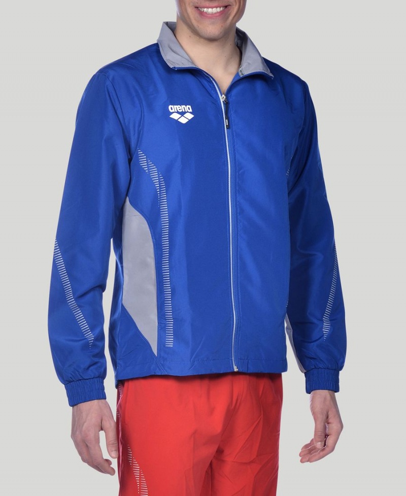 Arena Team Line Warm-Up Jacke Blau | COF31Y-559