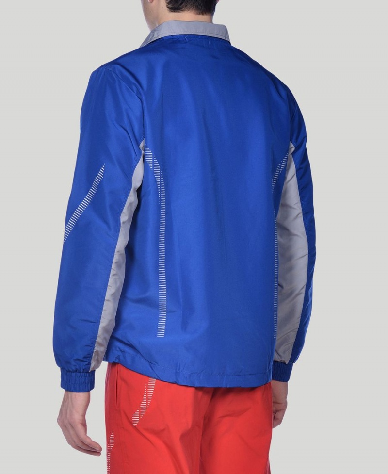 Arena Team Line Warm-Up Jacke Blau | COF31Y-559