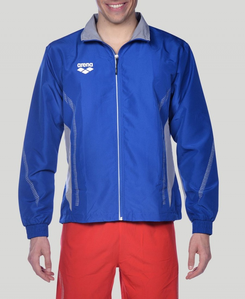 Arena Team Line Warm-Up Jacke Blau | COF31Y-559