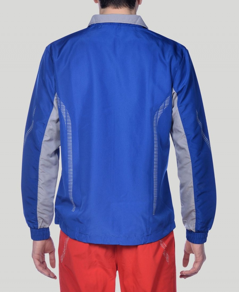 Arena Team Line Warm-Up Jacke Blau | COF31Y-559