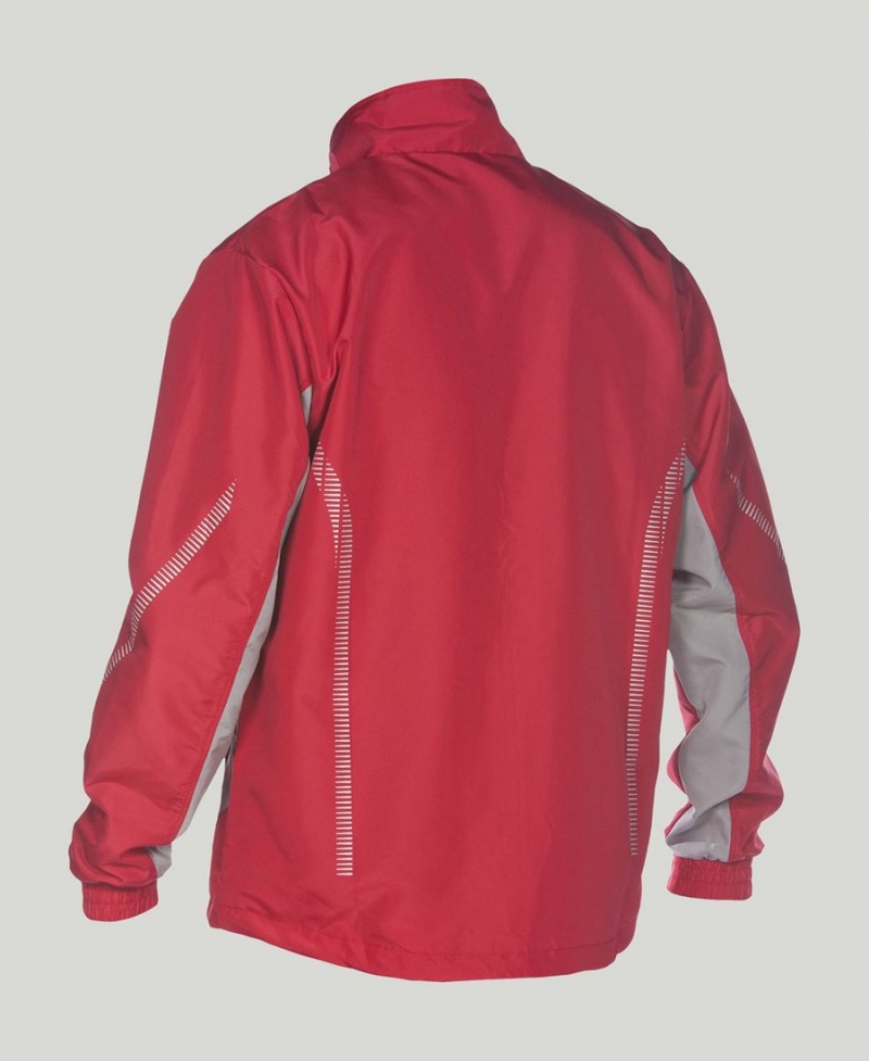 Arena Team Line Warm-Up Jacke Rot | JQX79G-624