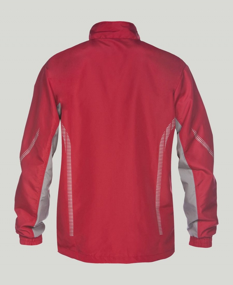 Arena Team Line Warm-Up Jacke Rot | JQX79G-624